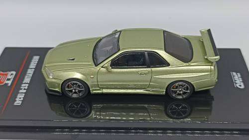 Inno64 Nissan Skyline R34 GTR MIllenium Jade