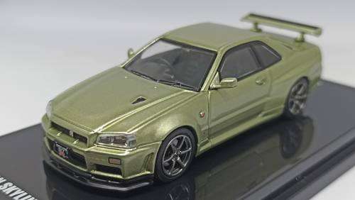 Inno64 Nissan Skyline R34 GTR MIllenium Jade