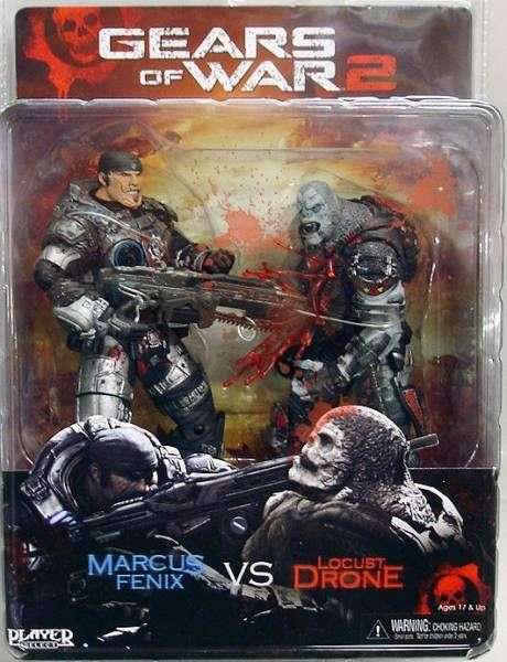 Markus Fenix VS Locust Drone Double pack