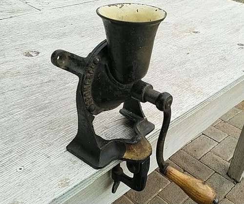 Antique Sprong & Co. Coffee Mill No 2