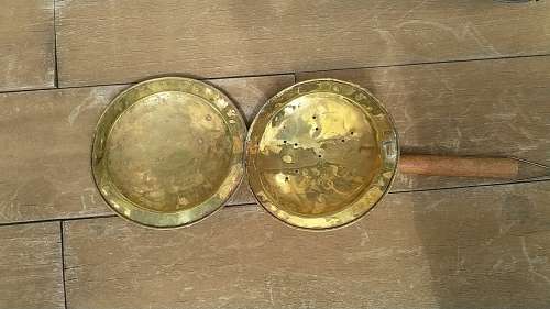 Vintage Brass Bed Warmer