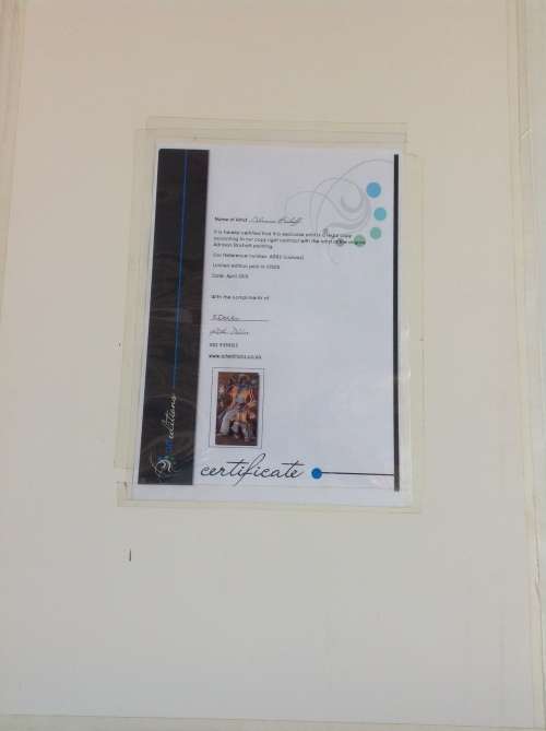 Adriaan Boshoff Print - Certified