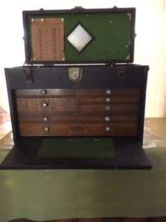 H. Gerstner & Sons 7 Drawer Machinist Tool Box Chest