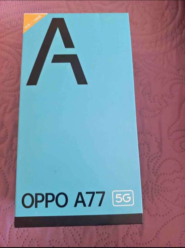 OPPO A77 5G VERY POWERFUL 6+5 G RAM 128G 48MP CAMERA AI INCLUDED