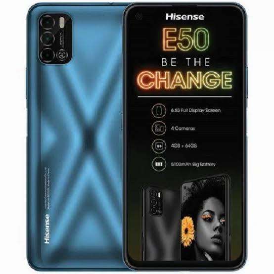 Hisense Infinity E50, 64/4G, ULED Display, Fingerprint, Camera