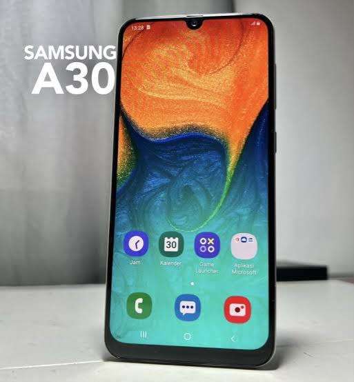 SAMSUNG GALAXY A30 , 64G/4G WITH FINGERPRINT, INFINITY U DISPLAY