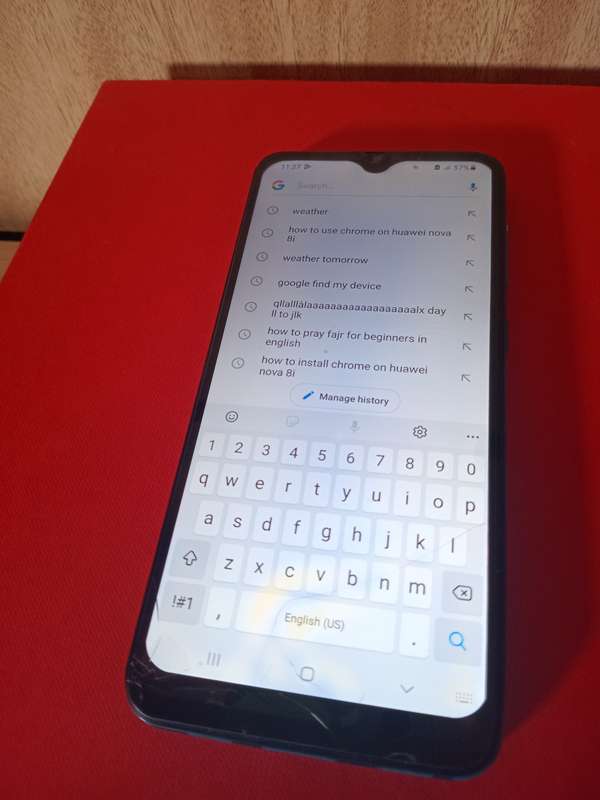SAMSUNG GALAXY A30 , 64G/4G WITH FINGERPRINT