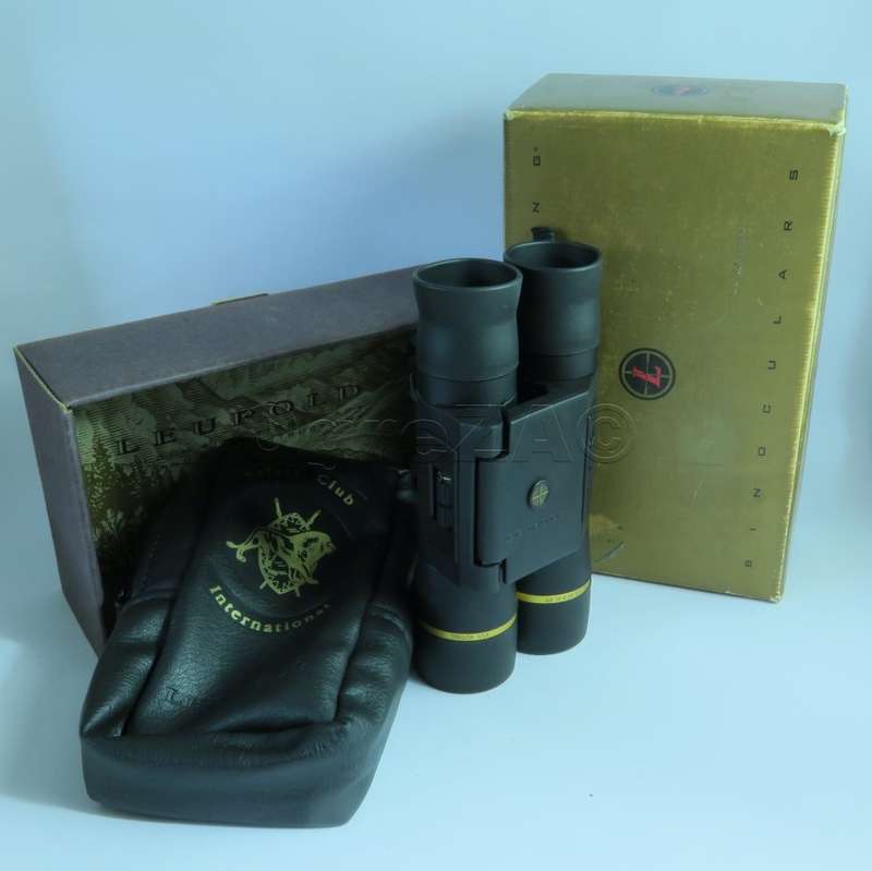 Leupold Golden Ring Binoculars 10 x 28 I.F. Roof Prism. Made in U.S.A.
