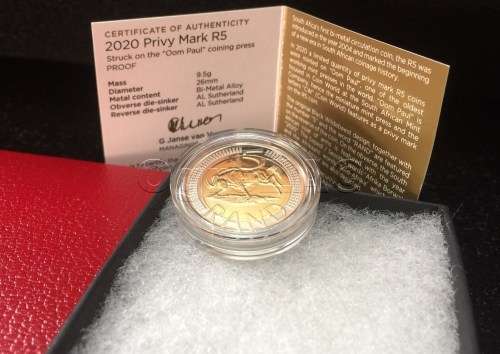 NEW 2020 PRIVY MARK R5 OOM PAUL COIN WORLD
