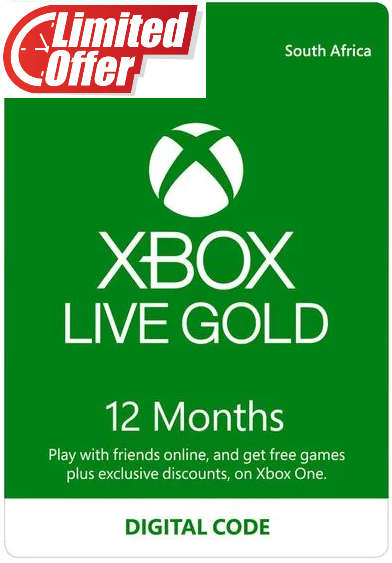 Microsoft Xbox Live 12 Month (Digital Code Emailed) - Limited Clearance Price (50 Units ONLY)