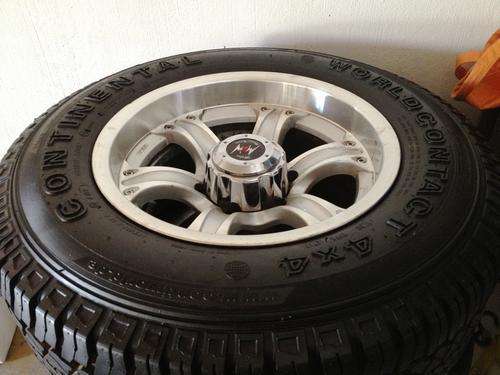 TIRES WHEELS RACING CONTI CONTACT 4 X 4