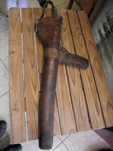 Boer War rifle saddlebag
