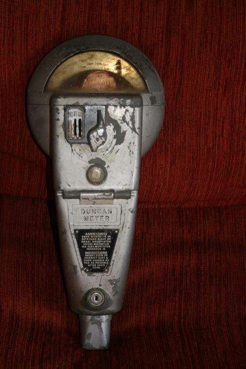 Duncan parking meter in original condition
