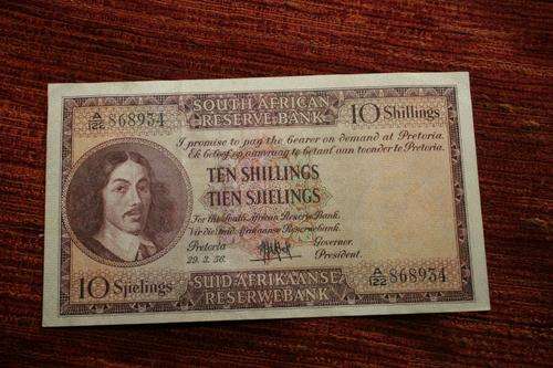 Ten "10" Shillings