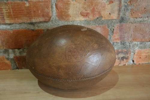 Genuine leather Rugby ball from 1980's