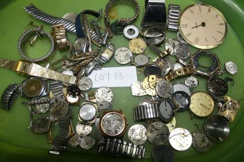 Lot of watches spares repairs or steampunk