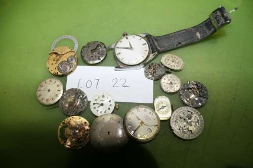 Lot of watches spares repairs or steampunk
