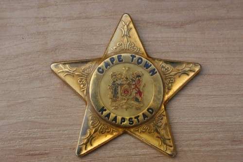 Cape Town Traffic officer badge