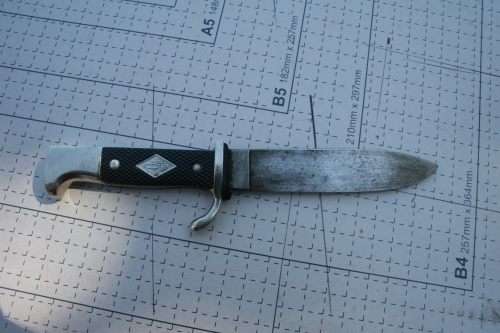 Carl Schlieper Scouts Knife. NO SHEATH.