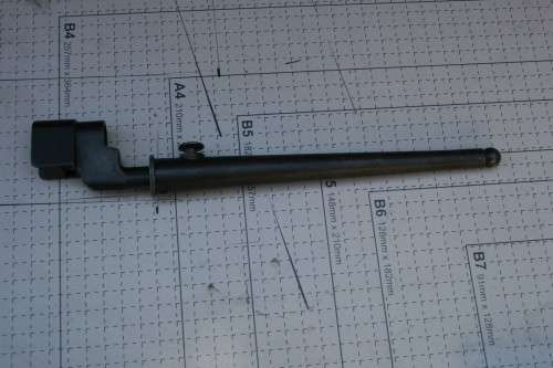 British No. 4 Spike Bayonet and scabbard