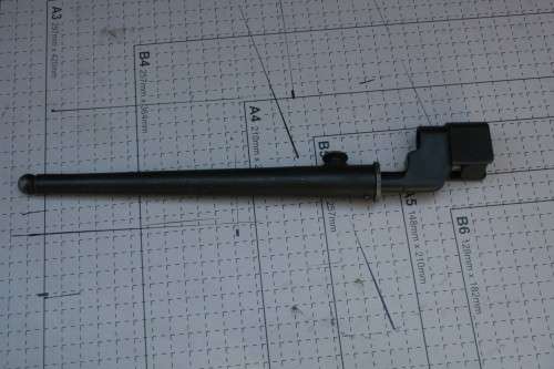 British No. 4 Spike Bayonet and scabbard