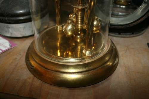 SCHATZ ALL ORIGINAL 400 DAY GERMAN  CLOCK May 1954 Model