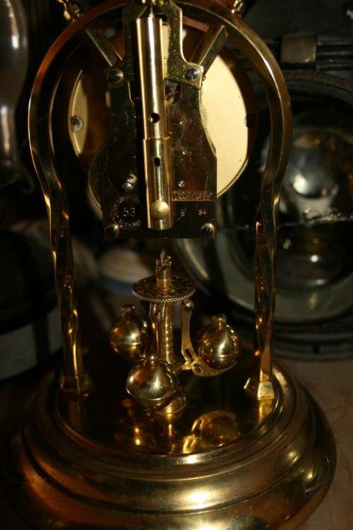SCHATZ ALL ORIGINAL 400 DAY GERMAN  CLOCK May 1954 Model