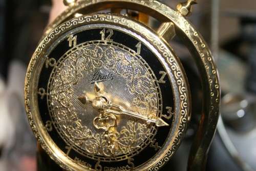SCHATZ ALL ORIGINAL 400 DAY GERMAN  CLOCK May 1954 Model