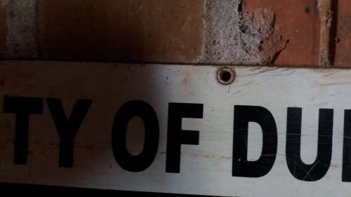Original Apartheid sign