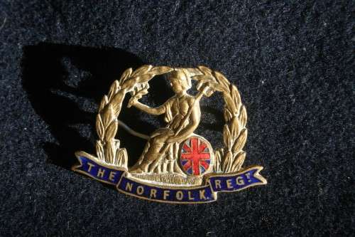 The Norfolk Regiment badge