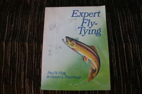 Vintage Mustad Viking Fly tying hooks + Expert Fly Tying Book