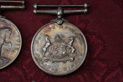 Set of Mdals issued To G Bagley