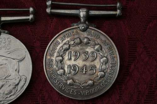 Set of Mdals issued To G Bagley