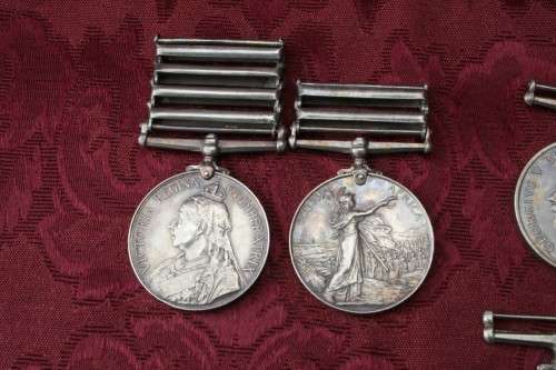 Set of Mdals issued To G Bagley