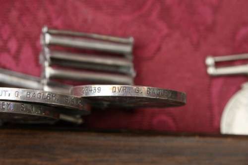 Set of Mdals issued To G Bagley