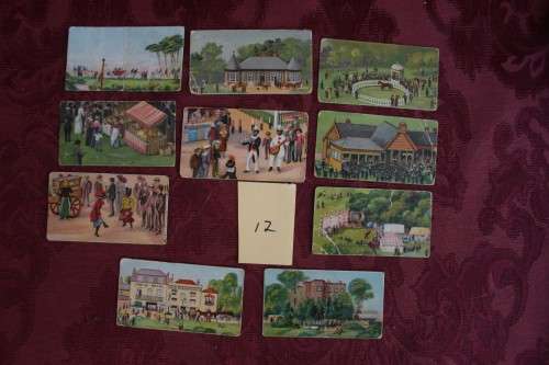 The Arcadia Fair.  Cigaret cards