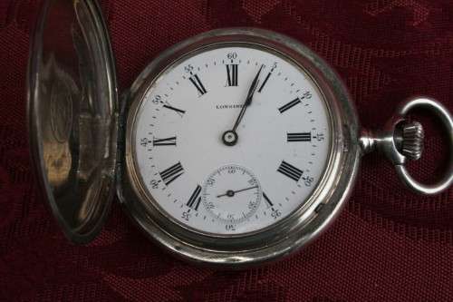 Longines Grand Prix Paris 1900 Silver pocket watch