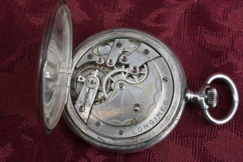 Longines Grand Prix Paris 1900 Silver pocket watch