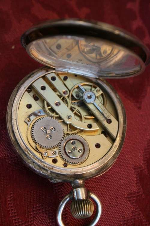 Argent .932 Silver Pocket watch