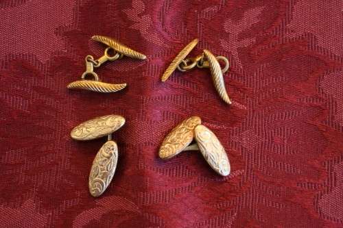 2 sets of antique Cufflinks