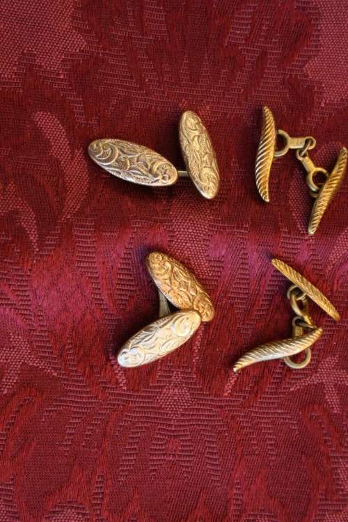 2 sets of antique Cufflinks