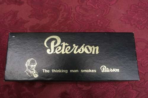 Peterson: Premier System Smooth (314) P-Lip tobacco Pipe In original box with paperwork