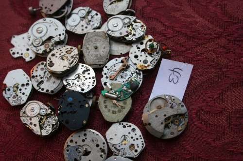 Lot of mechanical movements.... Spares /Repairs Steampunk Jewelery