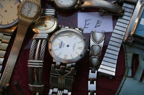 Lot of Mixed watches..Cases...straps.... Spares /Repairs Steampunk Jewelery
