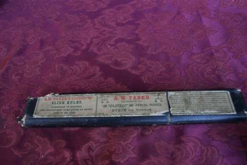 A W Faber 378 Sliding rule from around 1924