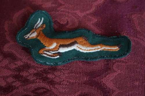 Vintage Original Springbok Jersey Badge