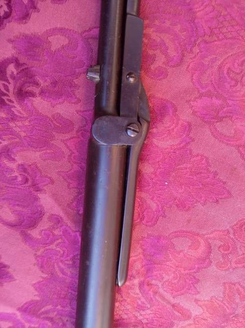 ANTIQUE 1906 LINCOLN BSA IMPROVED MODEL D .177 AIR RIFLE.