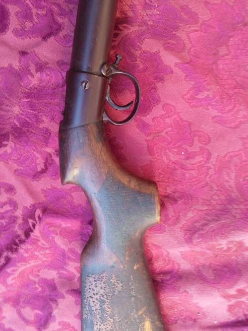 ANTIQUE 1906 LINCOLN BSA IMPROVED MODEL D .177 AIR RIFLE.