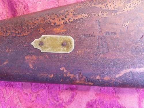 ANTIQUE 1906 LINCOLN BSA IMPROVED MODEL D .177 AIR RIFLE.