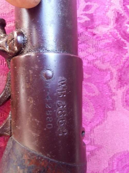 ANTIQUE 1906 LINCOLN BSA IMPROVED MODEL D .177 AIR RIFLE.
